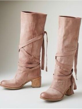 A.S.98 Wrap Up Knee High Boots